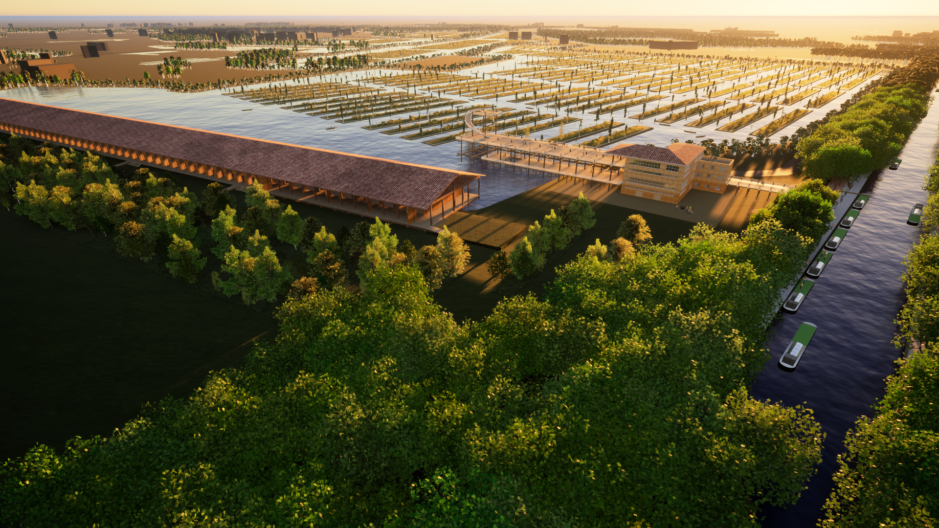 Revitalisation des vestiges et lacs en friche des anciennes gravières le long de la Garonne